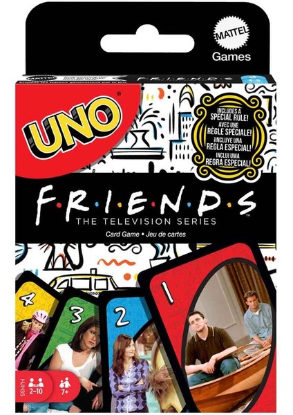 Mattel Games Uno Friends Kart Oyunu HJH35