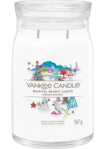 Yankee Candle Magical Bright Lights Signature Büyük Mum