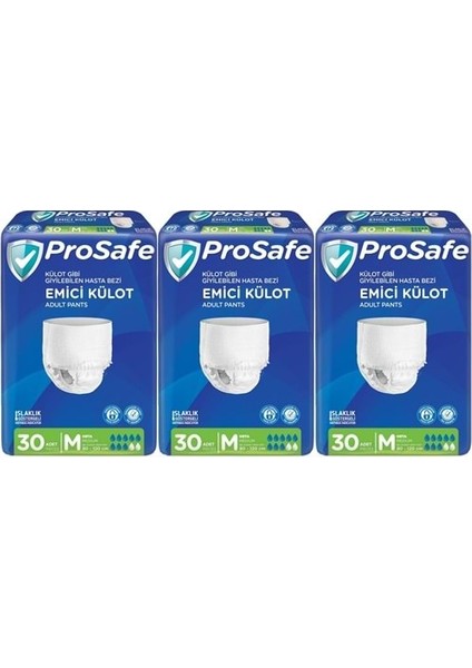 Emici Külot Hasta Bezi Orta-Medium 90 Adet (3pk*30)
