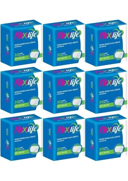 Hasta Alt Açma Yatak Koruyucu Örtü 60*90 Cm Klasik 270 Adet (9pk*30)