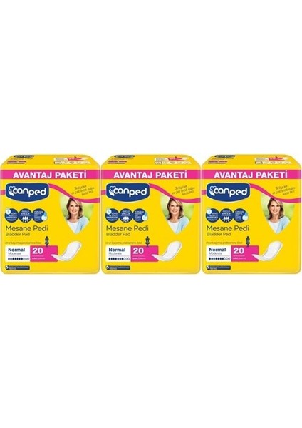 Mesane Pedi Avantaj Pk Klasik M-Orta Boy Normal 60 Adet