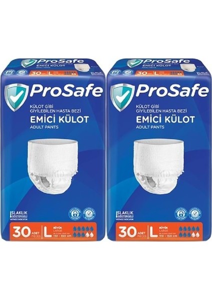 Emici Külot Hasta Bezi Büyük-Large 60 Adet (2pk*30)