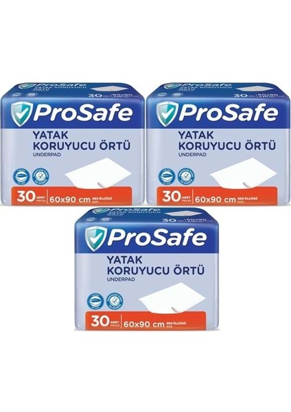 Hasta Alt Açma Yatak Koruyucu Örtü 60*90cm 90 Adet (3pk*30)