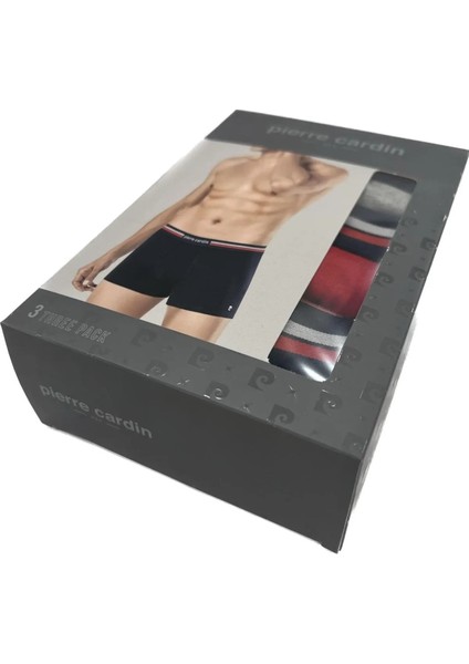 Erkek Çok Renkli 3lü Boxer