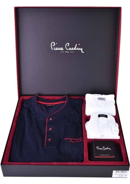 Pierre Cardin Erkek Çeyiz Set Takım 6lı Siyah