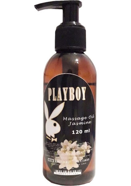 Yasemin Erotiik Aromaterapi Yaseminli Masaj Yağı 120ML Cxnt - 120 ml Playboy Jasmine Massage Oil