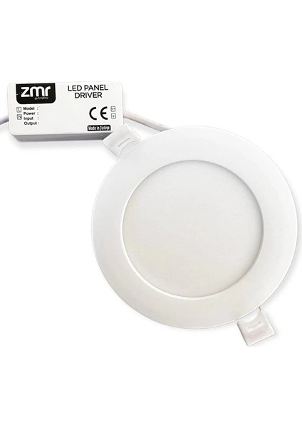 Zmr 3W Sıvaaltı Panel LED Armatür 6500K (Beyaz)