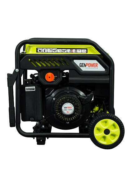 Gbg 50 Ie Model 5 Kva Benzinli, Marşlı, Tekerlekli, Monofaze( 230 Volt) Inverter Jeneratör