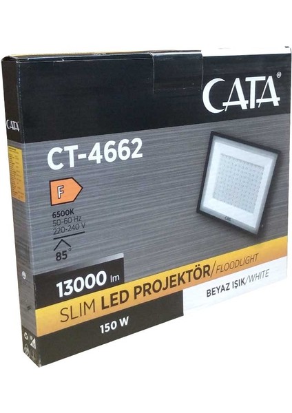 150W Platinium LED Projektör 6500K (BEYAZ)CT-4662 modelleri