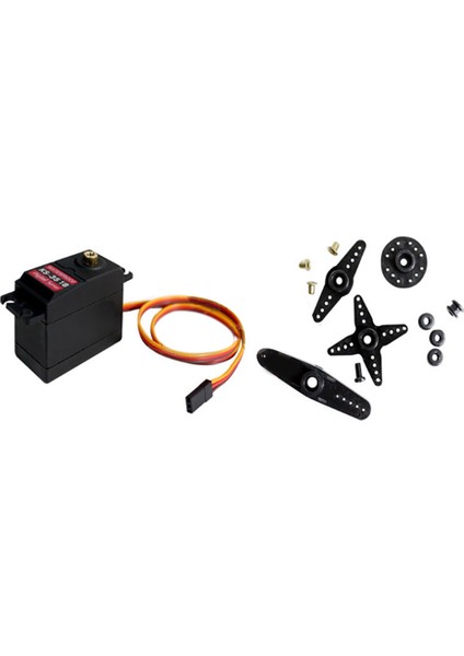 KS3518 Su Geçirmez Metal Dijital Servo Yüksek Tork Mekanik Kol El Rc Metal Servo Motor Robot Kol Araba Tekne Için (Yurt Dışından)