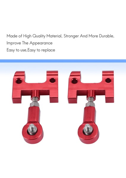 Metal Direksiyon Kupası Üst Alt Salıncak Kolu Koltuk Direksiyon Kaydırıcı Dönüm Bloğu D12 1/10 Rc Araba Yükseltme Parçaları, 1 (Yurt Dışından) fırsatları