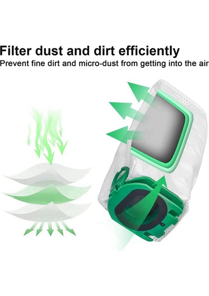 Kobold VB100 Vb 100 FP100 100 Kablosuz Için Toz Torbası (Yurt Dışından) fiyatları