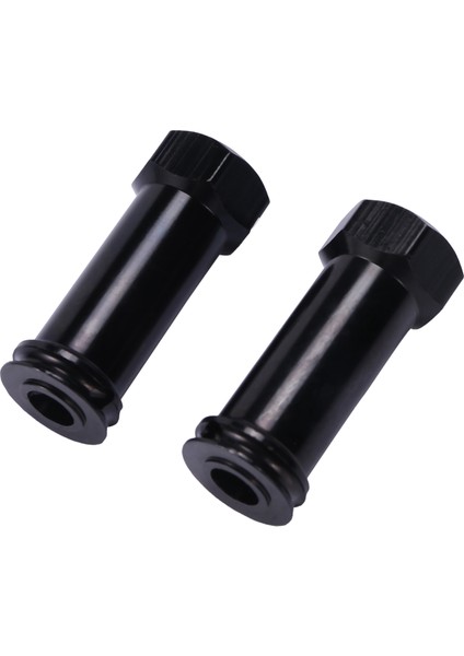 12MM Alüminyum Jant Hex Adaptörleri Uzun 29MM Uzatma Rc Araba Dönüşüm Parçaları 1/12 12428 12423 Siyah (Yurt Dışından) fırsatları