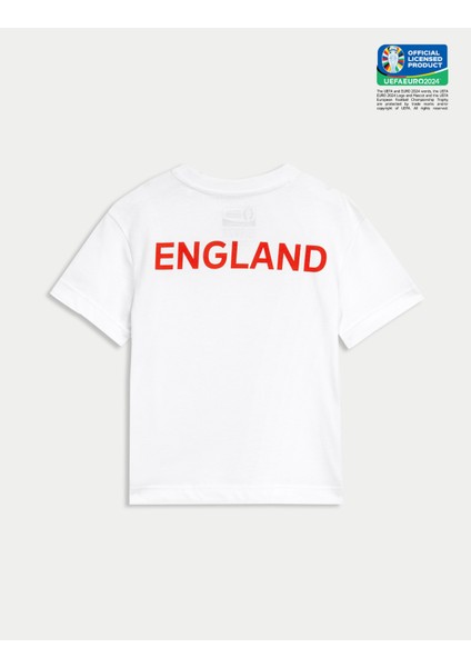 Saf Pamuklu UEFA EURO2024™ T-Shirt (2-7 Yaş) modelleri