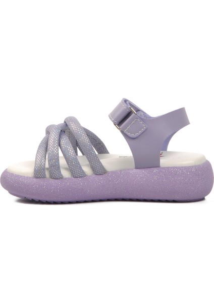 24-401-P Lila Ortopedik Taban Kız Çocuk Sandalet