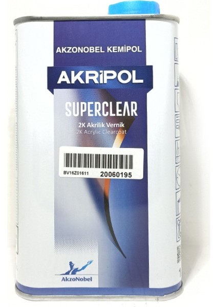 Kemipol Akripol 2k Akrilik Superclear Vernik (1/1) 1 Litre