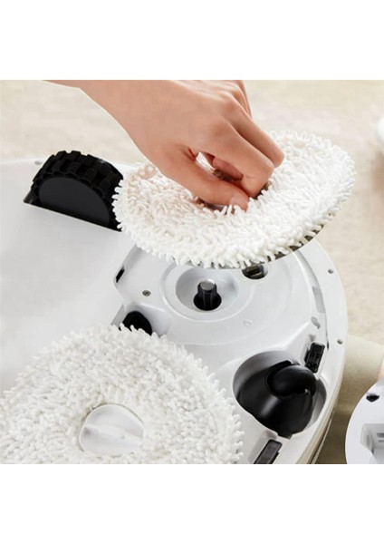 T10 Robot Süpürge ve Paspas Combo Sert Zemin Temizleme Makinesi Için 12PCS Yedek Pedler (Yurt Dışından) indirimleri