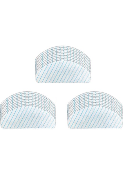 180 Paket Tek Kullanımlık Paspas Bezi Pedleri Deebot Ozmo T8 T9 Robotlu Süpürge Aksesuarları (Yurt Dışından)