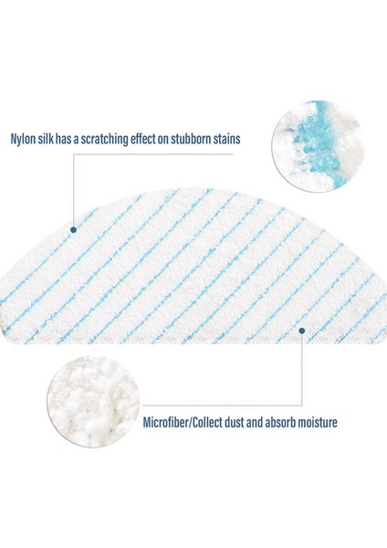 180 Paket Tek Kullanımlık Paspas Bezi Pedleri Deebot Ozmo T8 T9 Robotlu Süpürge Aksesuarları (Yurt Dışından) fırsatları