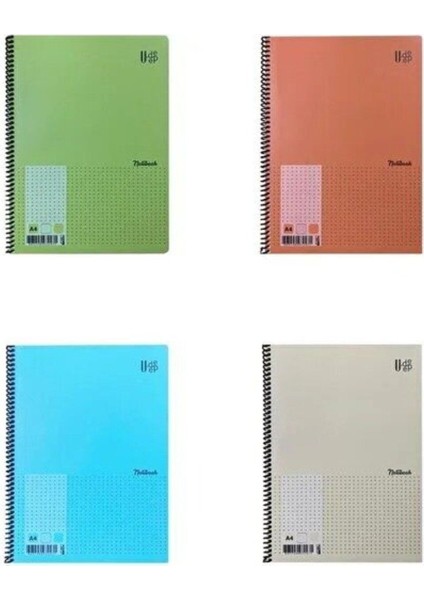 Tel Dikişli Pp.kapak Defter A4 60/4 12 Adet