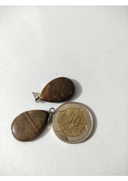 Hakiki Kaplan Gözü Unisex Kolyeler Kl8