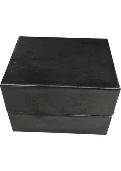 Siyah Sert Karton Saat & Kelepçe ve Bileklik Kutusu 6 Li Paket ( Içi Yastıklı) modelleri