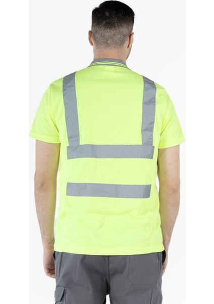 OWL Polo Yaka Dry Touch Hi-Vis T-Shirt indirimleri