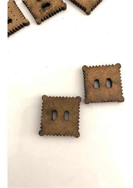 Pötibör Model Tahta Düğme 20 mm (10 Adet) fiyatları