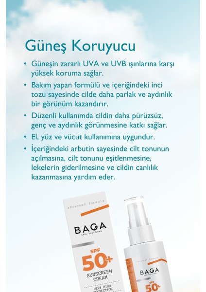 Güneş Koruyucu Krem Spf+