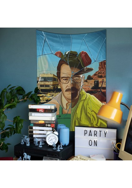 Walter White / Heisenberg Duvar Örtüsü - 100 cm x 135 cm