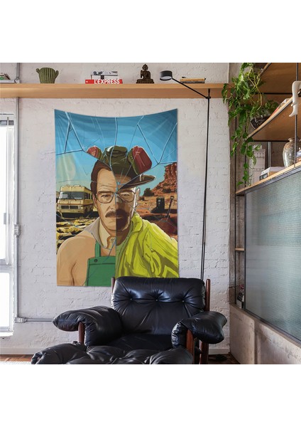 Walter White / Heisenberg Duvar Örtüsü - 100 cm x 135 cm