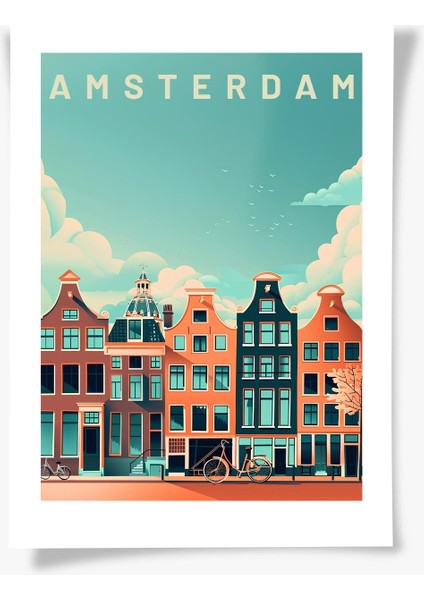 Amsterdam | Şehir Posteri