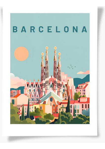 Barcelona | Şehir Posteri