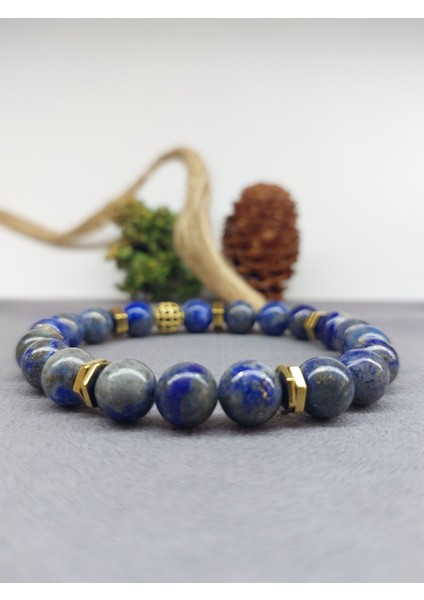 Lapis Lazuli Doğal Taş Bileklik 8 mm