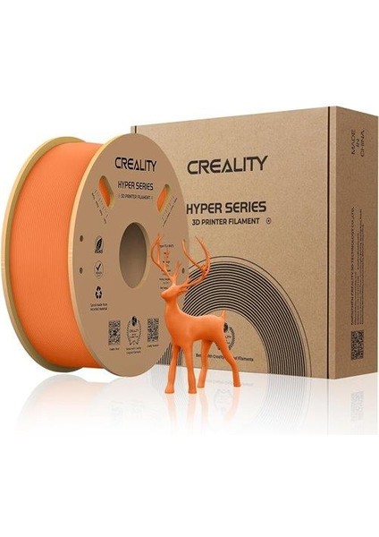 Crealıty Hyper Pla Turuncu Filament 1.75MM 1000GR