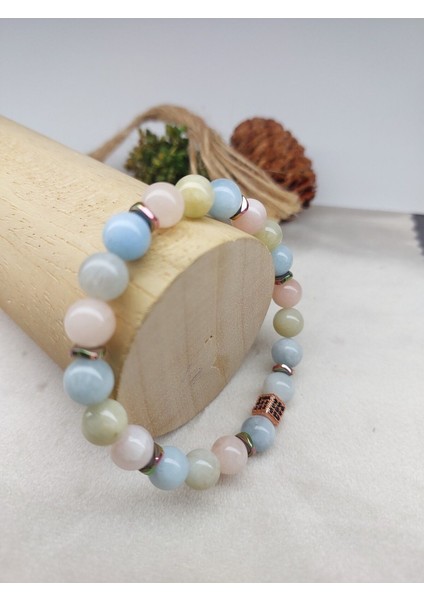 Morganit Bileklik 8mm fırsatları