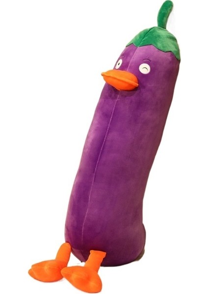 Yaratıcı Kırmızı Biber Tavuk Yastık Peluş Oyuncak Patlıcan Ördek Bebek (Yurt Dışından)