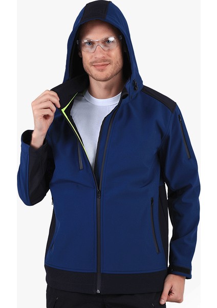 OWL Dalgıç Kapüşonlu Softshell Mont