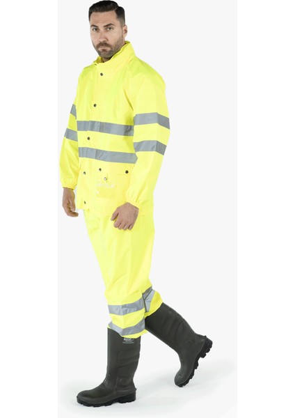 Hi - Vis Reflektörlü Yağmurluk Takım modelleri