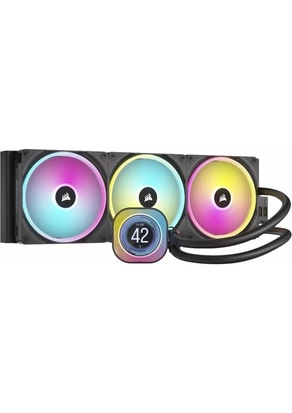 Icue Lınk H150I LCD Rgb CW-9061008-WW Aıo 360 mm INTEL(1700P)-AMD Uyumlu Sıvı Soğutucu
