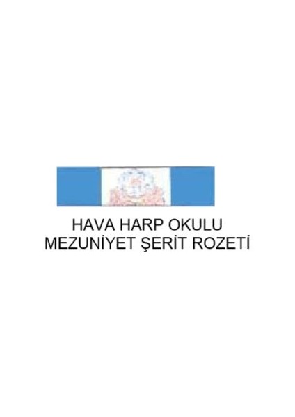 Harp Okulu Mezuniyet Şerit Rozeti (Hava Kuvvetleri)