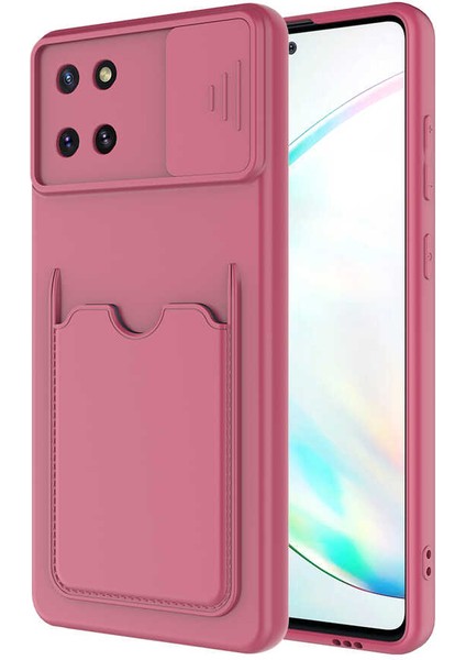 Galaxy A81 (Note 10 Lite) Kılıf ​Kartix Kapak-Koyu Mor