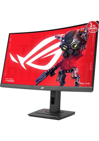 Rog Strıx XG27WCS 27 Gamıng Va 2k IPS 2560X1440 1ms 180HZ  Monitör