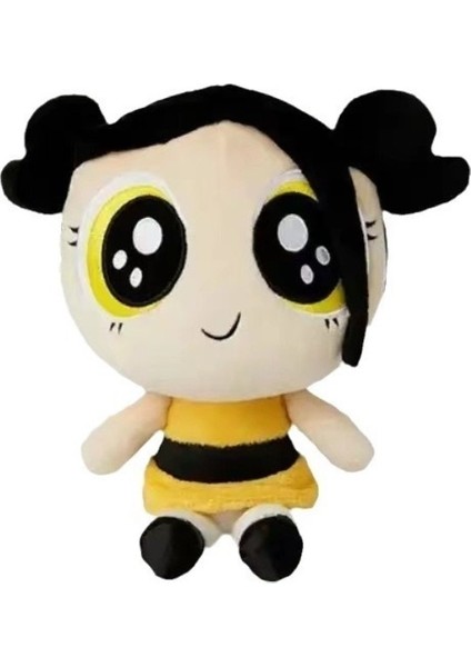 28CM Powerpuff Girls Serisi Büyük Bebek Çocuk Peluş Bebek (Yurt Dışından)