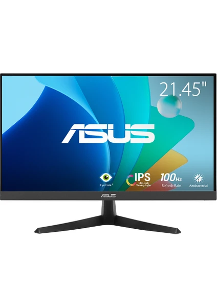 VY229HF 21.45 IPS 1920X1080 1ms 100HZ HDMI VGA Vesa 3yıl Eyecare Plus,flıcker-Free,cercevesız Monitör