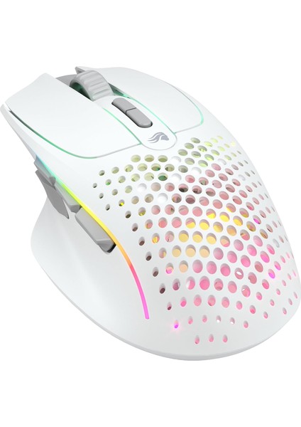 Mg Store Model I Rgb Kablosuz Bamf Sensörlü 26000 Dpı 75 Gram Gaming Mouse Mat Beyaz