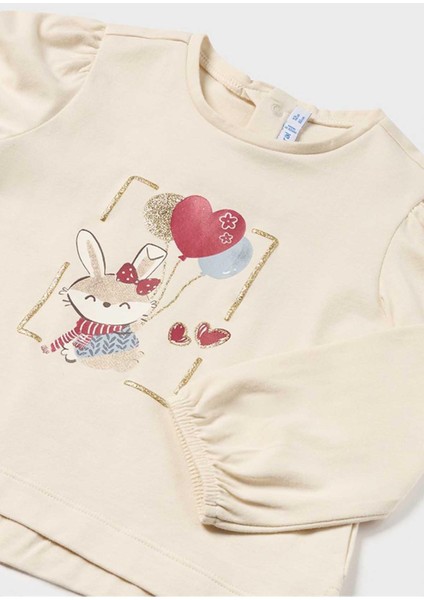 Kışlık Kız Bebek Baskılı Tshırt fiyatları