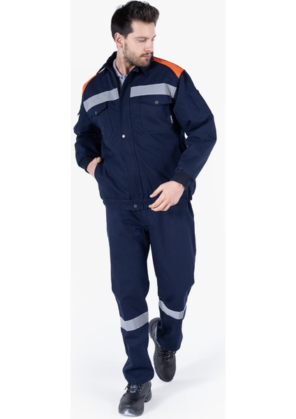 Yıldırımlar Çift Renkli Mont Pantolon İş Takımı