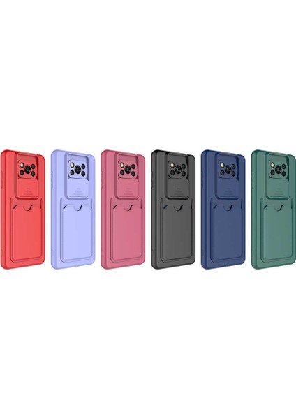 Xiaomi Poco X3 Kılıf ​Kartix Kapak-Lila