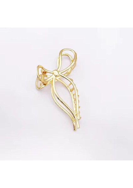 Kadın Şık Metal Fiyonk 7 cm Saç Tokası fiyatları